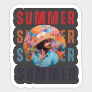 summer trip Sticker